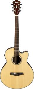 Gitar Bass VGS Akustisk Gitar RT S E Root Cutaway med MikrofonPreamp, Sort